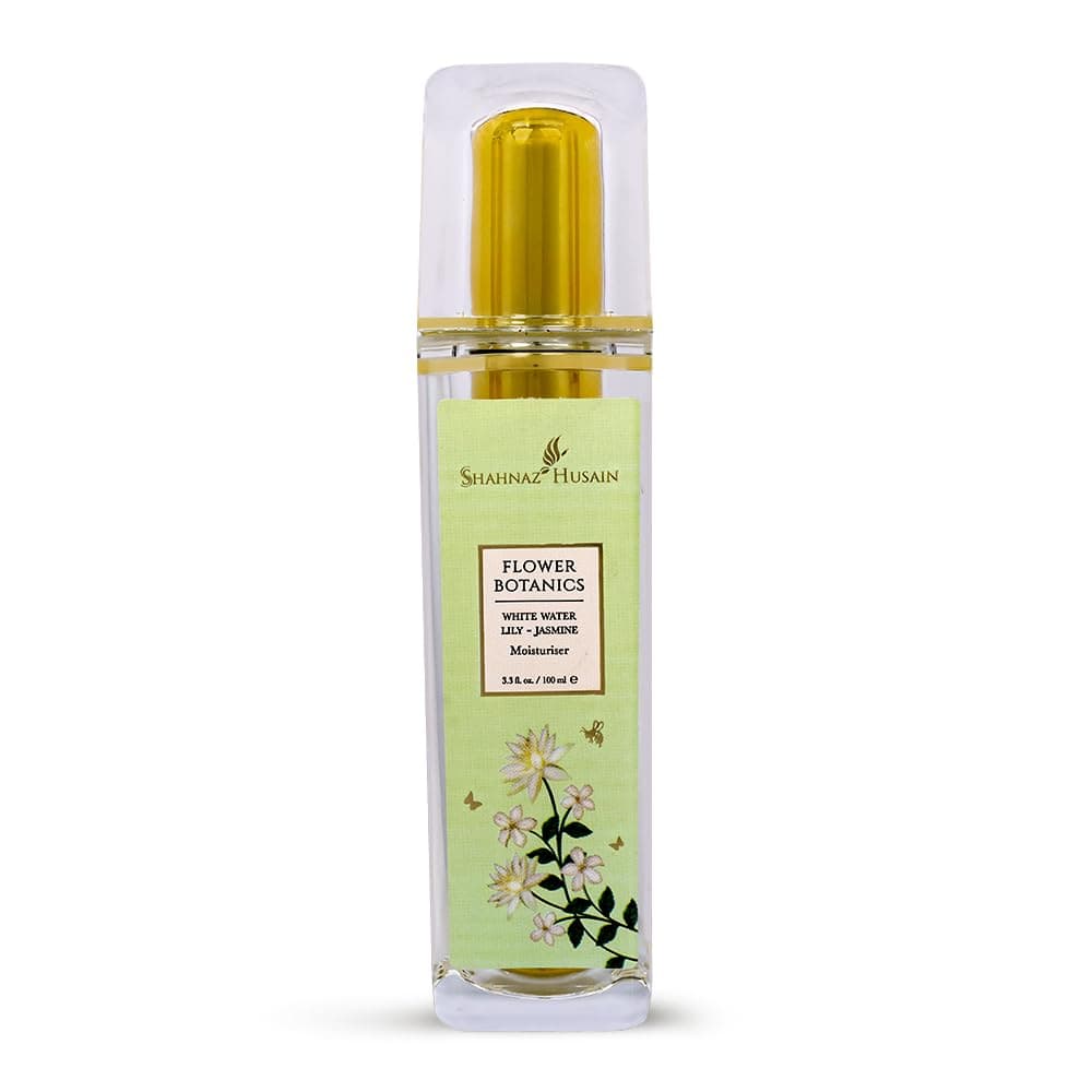 Shahnaz Husain Flower Botanics | White Water Lily-Jasmine Moisturiser | 100ml