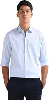 Arrow Blue Formal Shirt_ARAEOSH2792