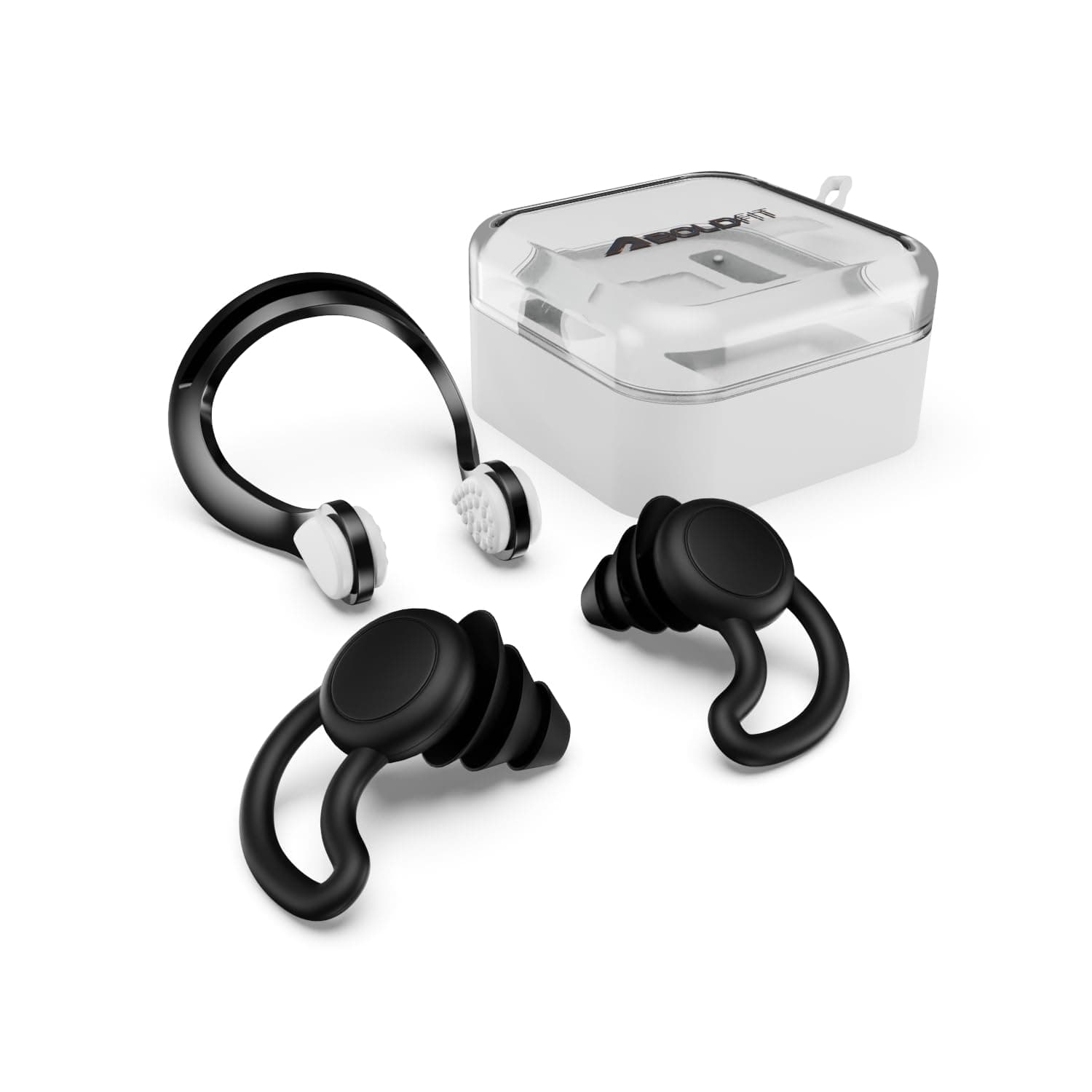 Boldfit Swimming Nose Clip & Ear Plug Set Silicone Swimming for Men & Women for Ear Protection from Water