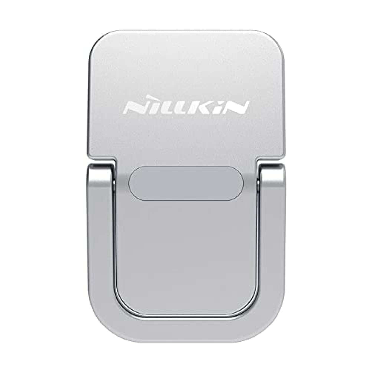 Nillkin Bolster Portable Stand for Your Laptop/MacBook/Mobile Zinc Alloy Hard Heavy Duty Folding Movable Silver Color