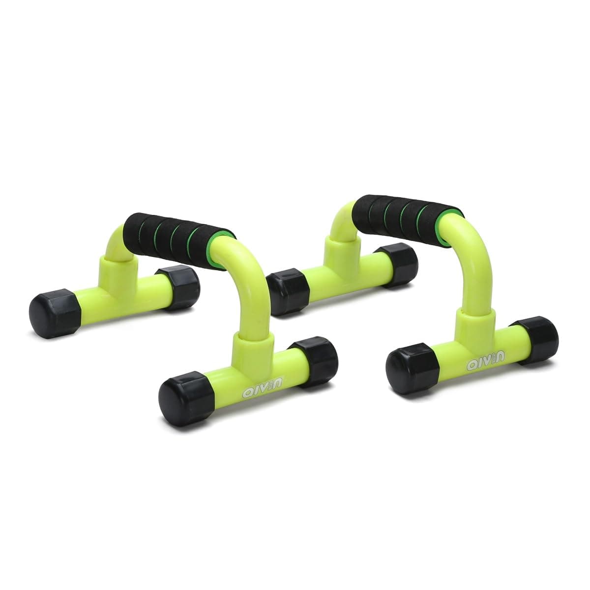 AIVIN Pro-Active Curved Push-Up Bar Home Gym Equipment for Men & Women for Training, Exercise Push up Stand Gym Accessories Home Use for Chest, Pushup Anti-Slip Push Ups Stand (Green)