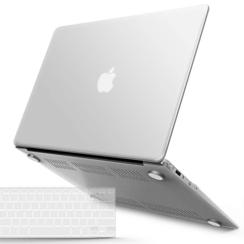 Tobo Basic Soft-Touch Series Plastic Hard Case for MacBook Air 13-inch 13" A1369/1466 (Clear) - TD-094CC