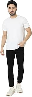 Spykar Men's Kano Slim Fit Mid-Rise Jeans (Ankle Length)
