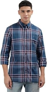 Tommy Hilfiger Men Cotton Blend Regular Fit Shirt