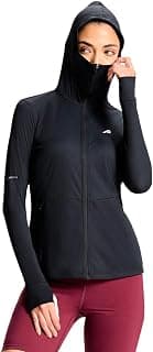 Boldfit Sun Protection Jacket for Women Summer and Winter Gym Workout UV Protection Sports Jacket for Women with Mask & Hood, Lightweight Breathable Zip Up Running jackets for Ladies