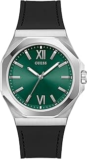 GUESS Emperor Analog Watch for Men with Round Dial & Water Resistant Man's Wrist Watches