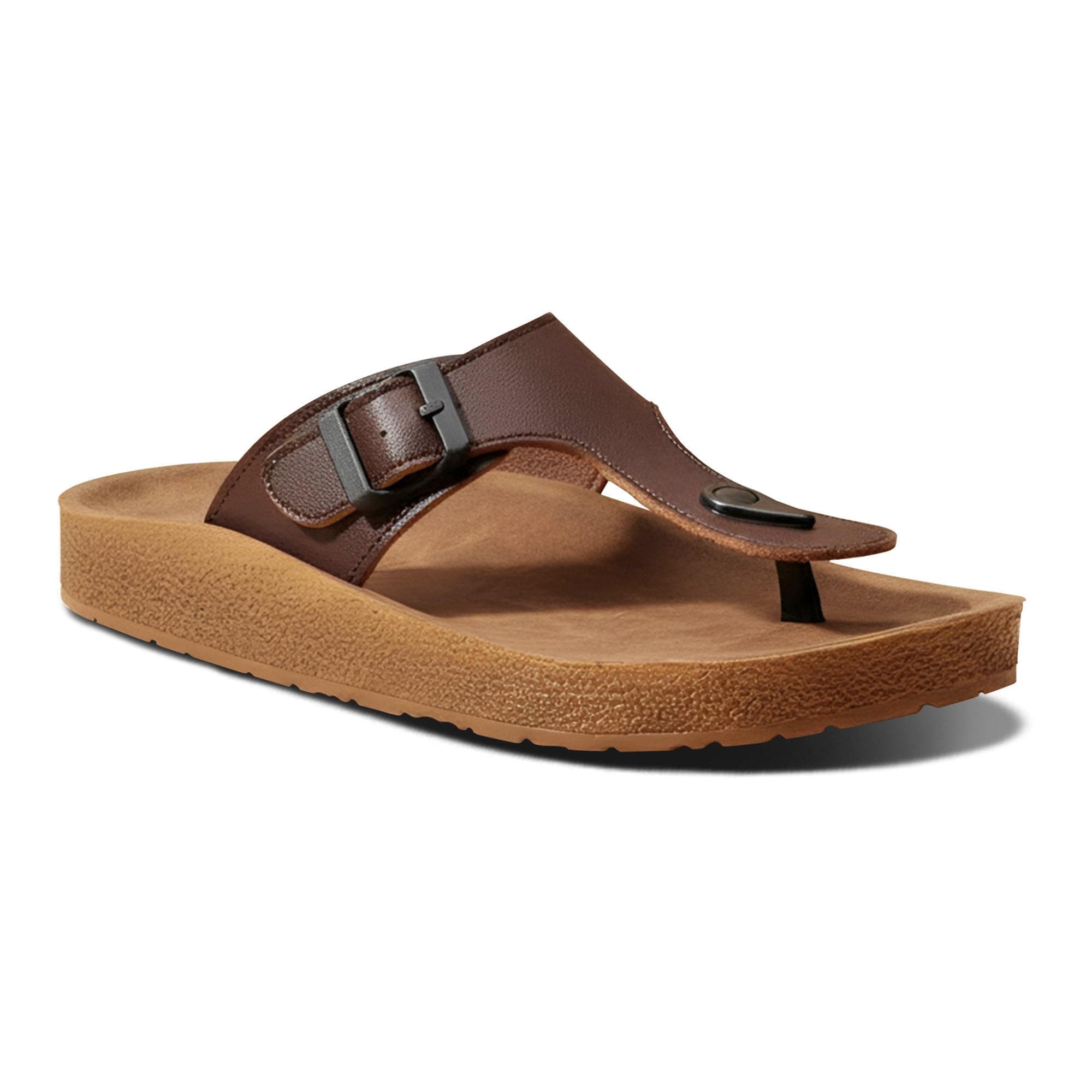 BRUTON Trendy Men's Sandals | Comfortable, Lightweight & Anti-Skid | PU Material Casual