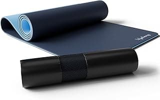 Lifelong Dual Color TPE Material Yoga Mat for Women & Men|6mm Anti-Slip Yoga Mat for Gym Workout Exercise Mat for Home Gym|Yoga Mat for Gym Workout & Yoga Exercise