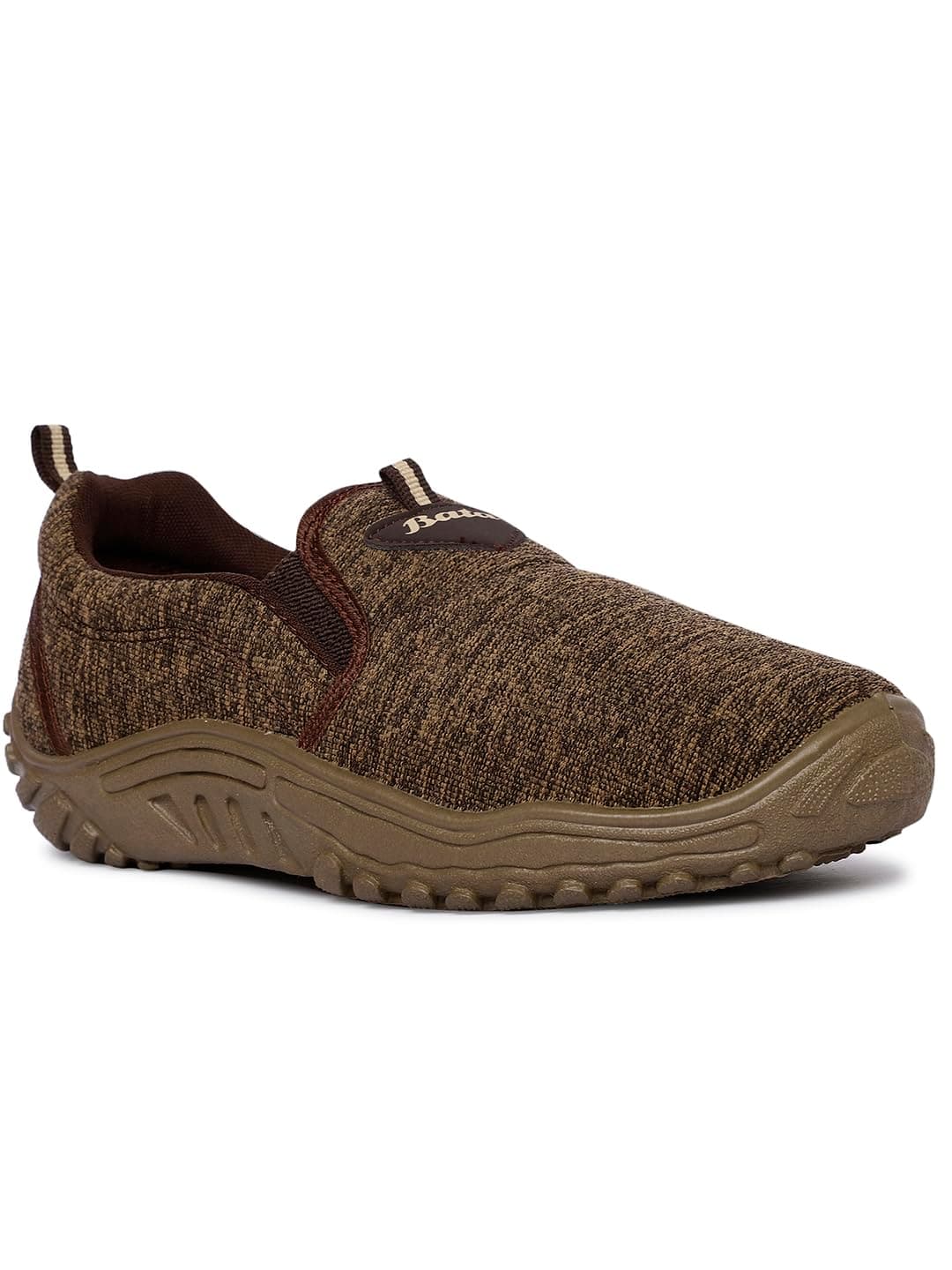 Bata Men Casual Slipon Canvas Shoes - Grey