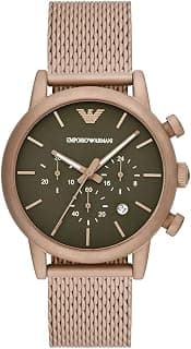Emporio Armani(エンポリオアルマーニ) Chronograph Quartz Green Dial Men's Watch AR11428