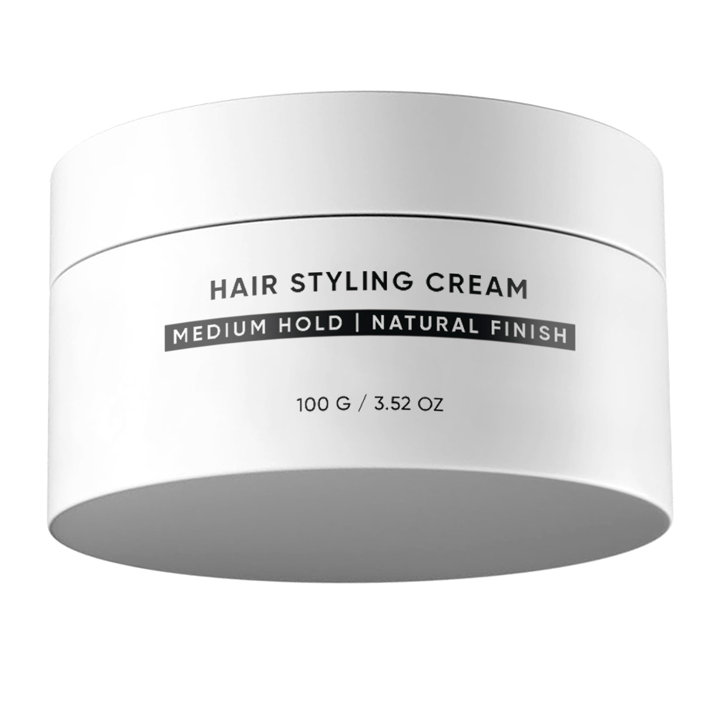 Dasher Hair Styling Cream, Medium Hold Puck, Lightweight Cream, With Argan Oil & Biotin, Flexible Hold & Water-Based, Shapes & Texturizes Hair (100g)