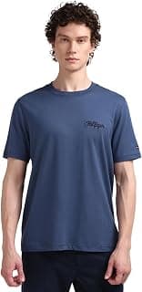 Tommy Hilfiger Chain Stitch Logo Cotton T-Shirt