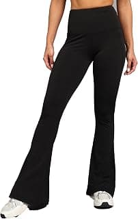 Rock Paper Scissors Premium Flare Gym Pants, Bootcut Style High-Waisted, Sweat-Wicking, Athletic Fit Wide Leg Gym Tights for Working Out, Pilates,Yoga, Fitness & Training