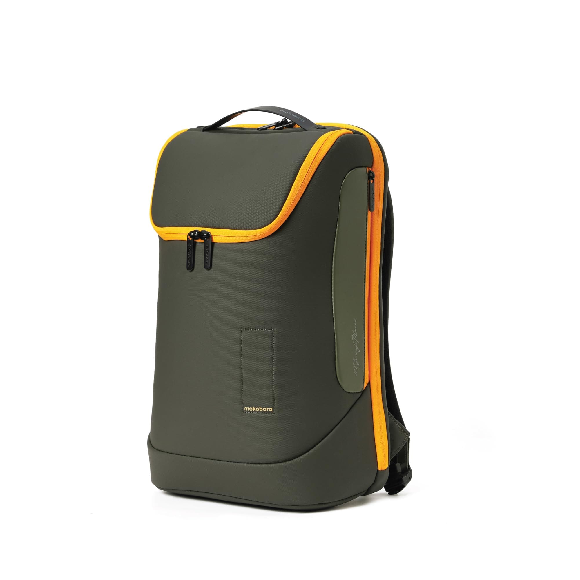 MOKOBARA The Transit Standard Backpack - 30 Litre Premium Nylon 15.6" Laptop Backpack Bag With Luggage Sleeve (Home Grown Sunray)