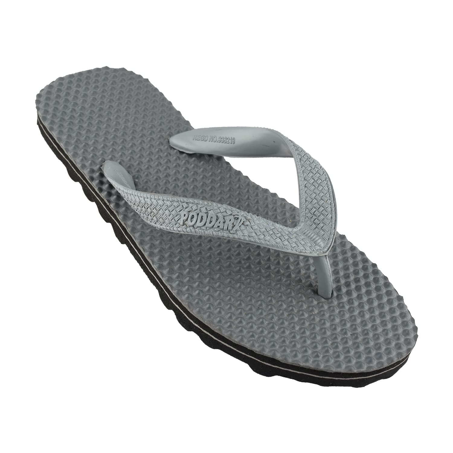 Poddar Orthopedic Slippers for Men | Lightweight Comfortable Anti-Skid Acupressure Flip Flops | Doctor Recommended Pain Relief Chappal | Soft Everyday House & Outdoor Hawai Slippers