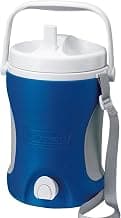 Coleman Performance Jug Cooler, Small Ice Box, Water Cooler Dispenser, Beverage Ice Bucket