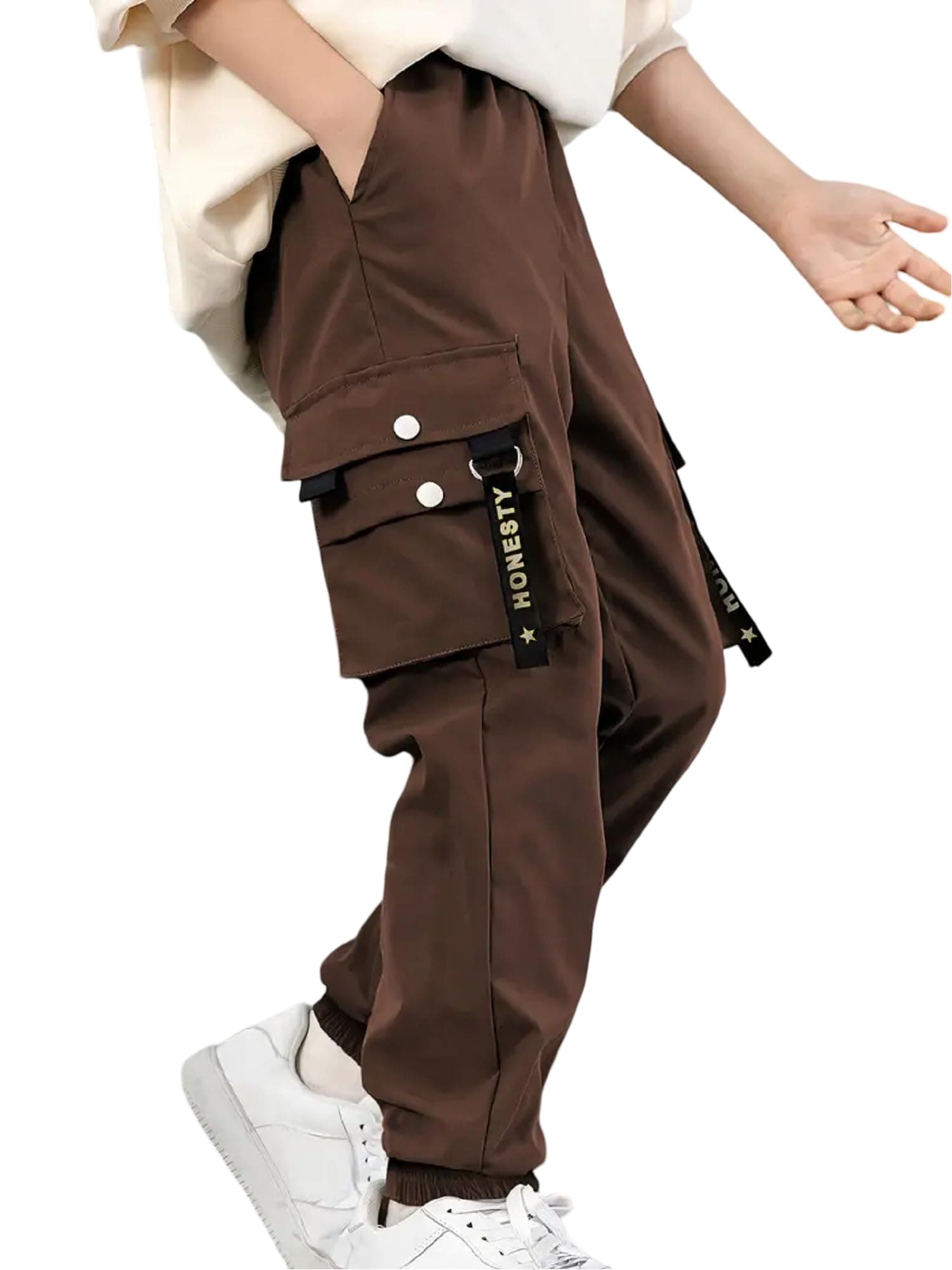 Lymio Junior's Boys Cargo | Kids Pant | Cotton Trouser | Stylish Jogger | Casual Wear (DCP-29-31)