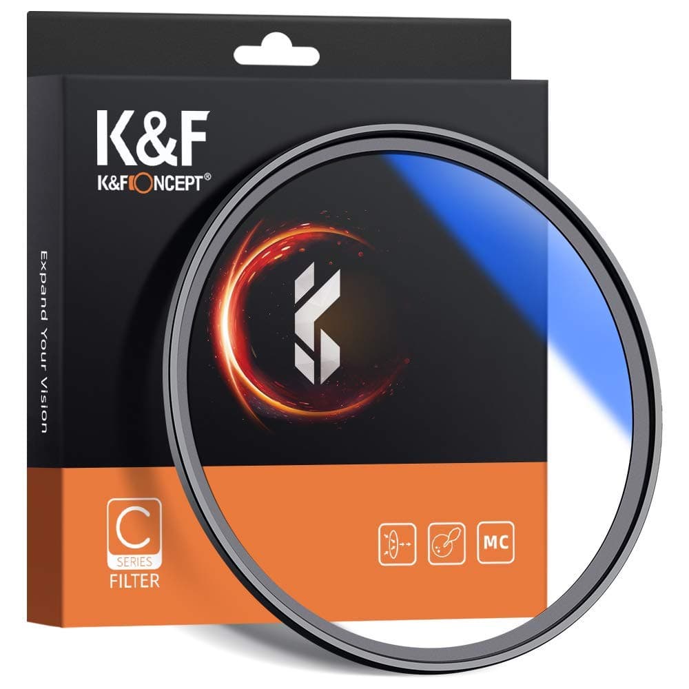 K&F Concept MC UV Protection Filter Slim Frame with Multi-Resistant Coating for Camera Lens (72mm)