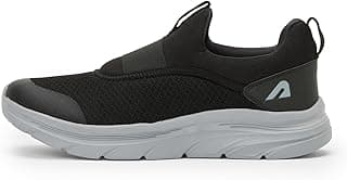 Boldfit Walking Shoes for Man, Breathable Knit Slip-On Casual Shoes s for Man with Memory Foam Insole, Thick Eva Outsole, and Padded Heel Support, Lightweight, Sock-Like Fit for All-Day Comfort