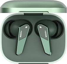 Noise Buds N1 Pro Truly Wireless Earbuds with Metallic Finish, ANC(Upto 30Db), 60H of Playtime, Dual Pairing, Instacharge(10 Min=200 Min), BT V5.3(Chrome Green)