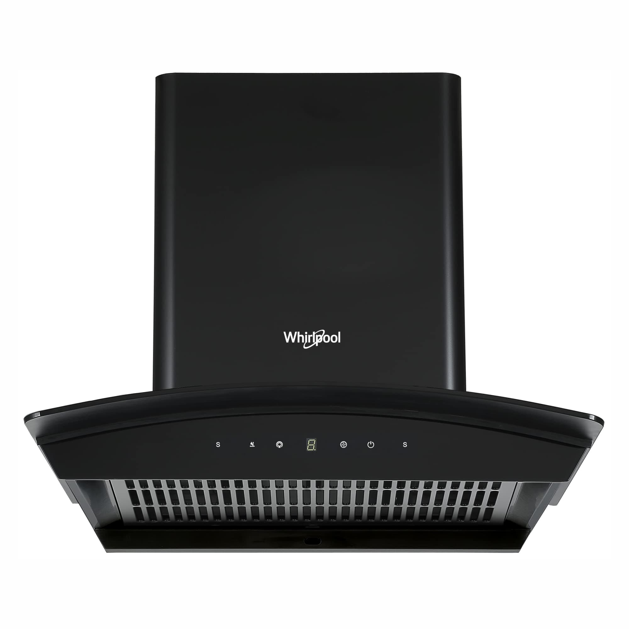 Whirlpool 60 cm 1250 m3/hr Filterless Auto Clean Chimney - CGFL PRO 602 HAC, Touch + Motion Sensor Control (Black), Standard