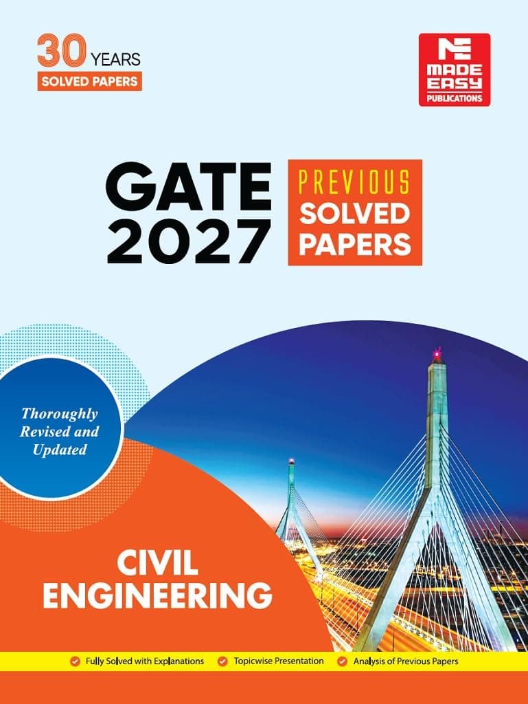 GATE-2027: Civil Engineering Previous Year Solved Papers