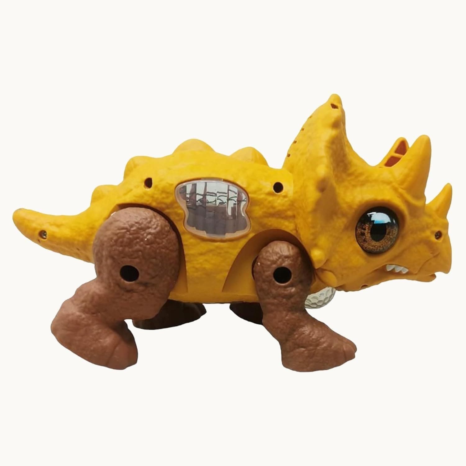 ToyBharat The Dianous Battery Operated Musical Toy is Perfect for Kids Aged 1 to 6 Years. with Flashing Lights, Fun Music, and Moving Action, it’s an Entertaining