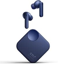CMF by Nothing Buds 2 Plus with 50dB Hybrid ANC| Hi-Res + LDAC| Spatial Audio| 6HD Mic| 61.5Hrs Bluetooth in Ear Headset (Blue, in the Ear)