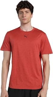 PUMA Men's Solid Regular Fit Tees