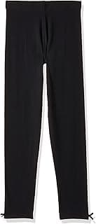 Max Girl's Skinny Fit Mid Rise Solid Full-Length Leggings