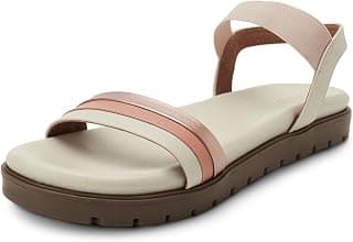 Metro Womens Stylish Sandal With Back Strap