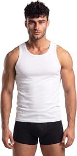 Van Heusen Men’s Cool It Vest – Pack of 1 | 100% Combed Cotton | Keeps you 3degrees cooler | N9 Cool It Technology | Doesn’t lose shape , Moisture‑Activated Heat Reduction | Super Soft | Scoop Neck| Cool Vest | Style 10075