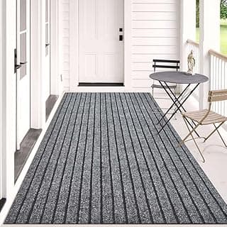Anti Slip Door Mat, Floor Mat for Living Room with Anti Slip Backing, Anti Skid Door Mats for Home, Kitchen, Entrance, Hospital, Bathroom Mat [Size 2x3 feet, Color Grey]