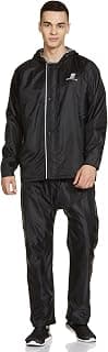 Amazon Brand - Symactive Raincoat with Jacket, Pants, Hood & Carry Bag (Unisex)