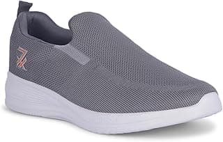 Liberty Leap7x NEATHER-1E Non-Lacing Walking Shoes for Men with EVA Sole| Suitable for Jogging, Workout, Gym & Outdoor Activity | Stylish, Lightweight & Comfortable Footbed | Sports Footwear