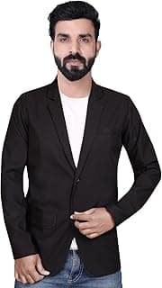 abc garments Men's Slim Fit Single Breasted Blazer