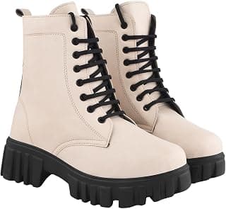 Shoetopia Women Lace-Up Boots