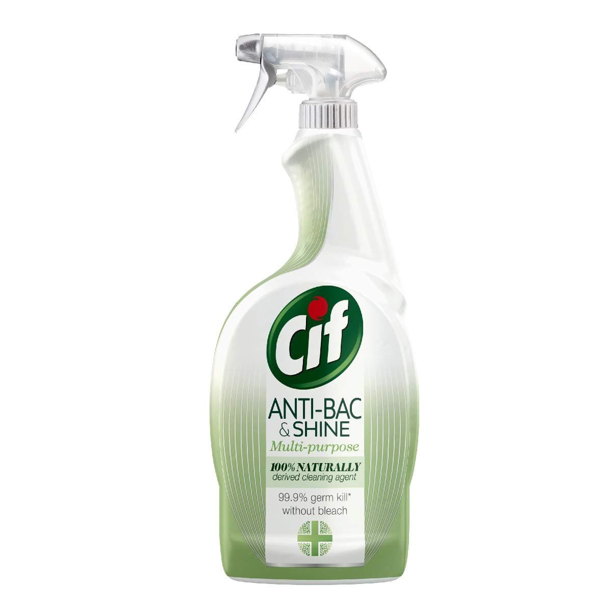 CIF Power & Shine Antibacterial MultiPurpose Cleaner Spray for Kitchen & Bathroom Surfaces, Kills 99.99% Germs, Suitable for Chimney, Gas Stove, Tiles & Sink, 700ml