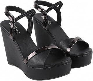 Shoetopia Women's Platform Heel Sandal