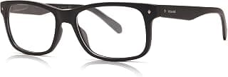 Polaroid Unisex Non-Polarized UV protected Clear Lens Plastic Rectangular Sunglasses PLD 0023/F 807