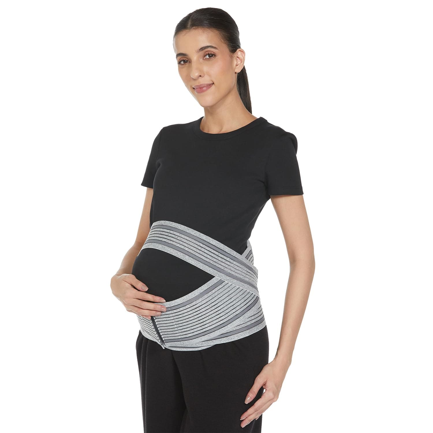 Amazon Basics Pregnancy Abdominal Support Belt | Everyday Core Comfort | Adjustable Wrap Design for Daily Wear | Women | XXL