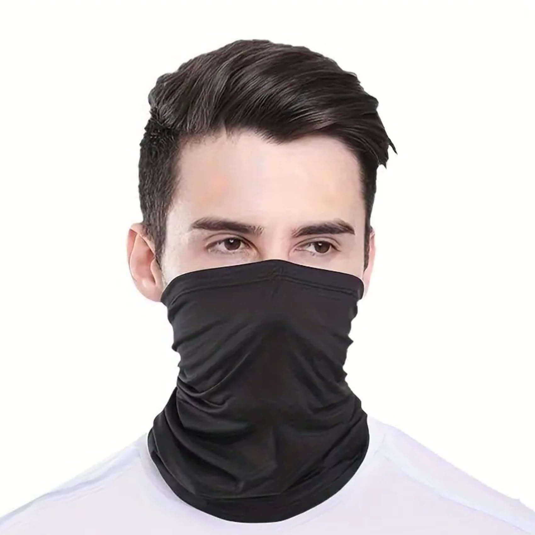 PulGos Bamboo Bandana Unisex, Odour-Free & Breathable, Durable & Multipurpose Bandana, mask for Men face Cover, face mask for Pollution