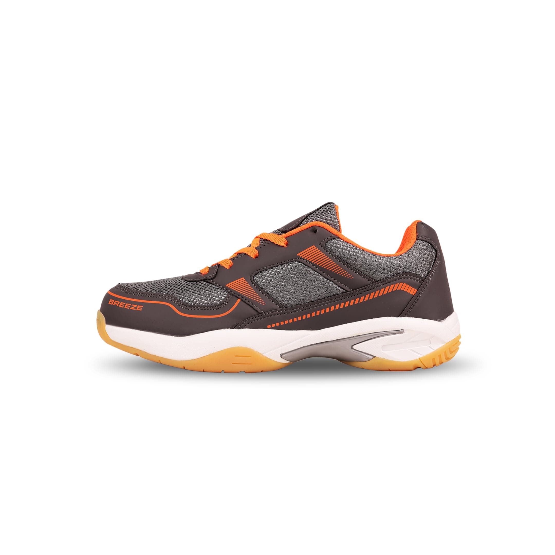 Aivin Breeze Men’s Badminton Shoes (Non-Marking) I Lightweight & Durable Indoor Sports Shoes for Squash, Table Tennis