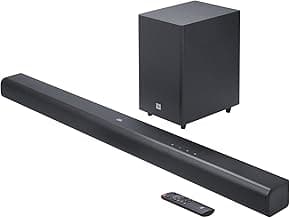 JBL Newly Launched Cinema SB560, Dolby Audio Soundbar with Wireless Subwoofer for Extra Deep Bass, 3.1 Channel, Center Channel for Superior Voice Clarity, HDMI eARC, Bluetooth Connectivity (250W)