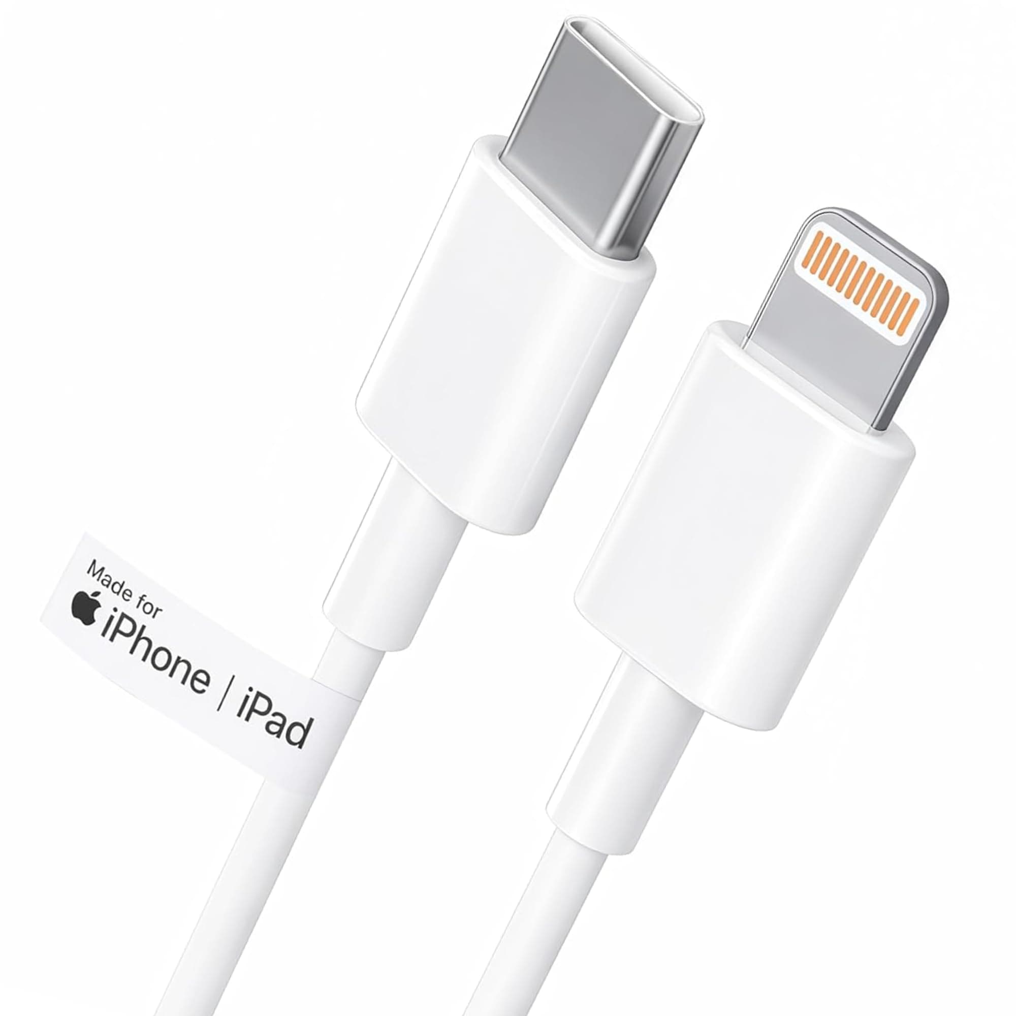 UNBREAKcable USB C to Lightning Cable (1M) | MFi Certified Fast Charging PD Cable Compatible for iPhone 15/14/13/12/11/X/8, iPad | Durable Braided Type C to Lightning Charger Cord