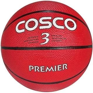 Cosco Premier Basketball (Red, Size: 3)