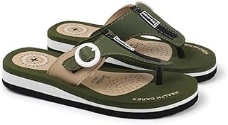 Duosoft Flip Flop for Women | Soft Comfortable | Breathable | Fashionable | Stylish | Trendy | Super soft | Lightweight | Anti-Slip Sole | Indoor & Outdoor |DW-34-Brown