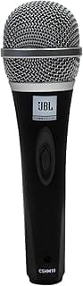 JBL Commercial CSHM10 Handheld Dynamic Unidirectional Microphone with On/Off Switch – XLR Output (Cable Not Included) Black