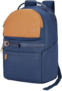 Safari Dart 2 24L College backpack, 2 compartments, 17" laptop compatible, Smart trolley sleeve, Front pocket, college backpack bags for women and men, travel bag, Ideal for Students, Color - Blue