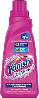 Vanish All in One Liquid Detergent Booster - 800 ml | Removes Stains, Whitens Whites and Brightens Colors